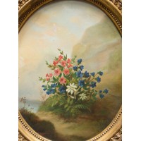 Kompozycja z polnymi kwiatami. Sygn. 1867